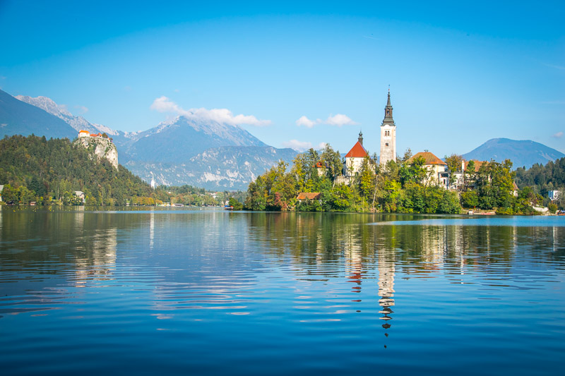 Church on the Lake: Lake Bled, Slovenia