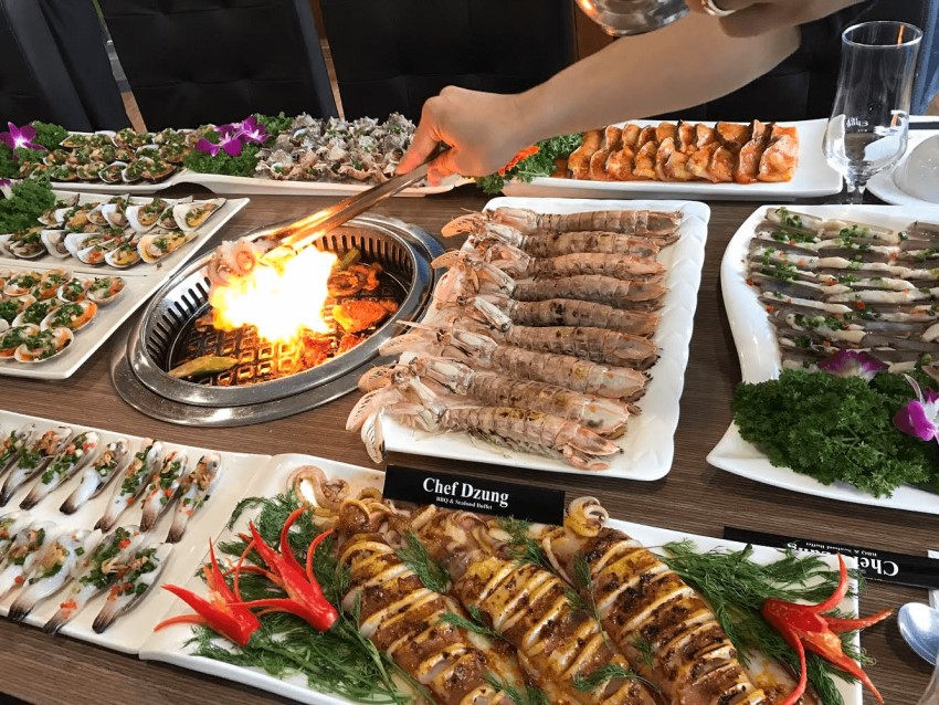 best seafood buffet in vietnam