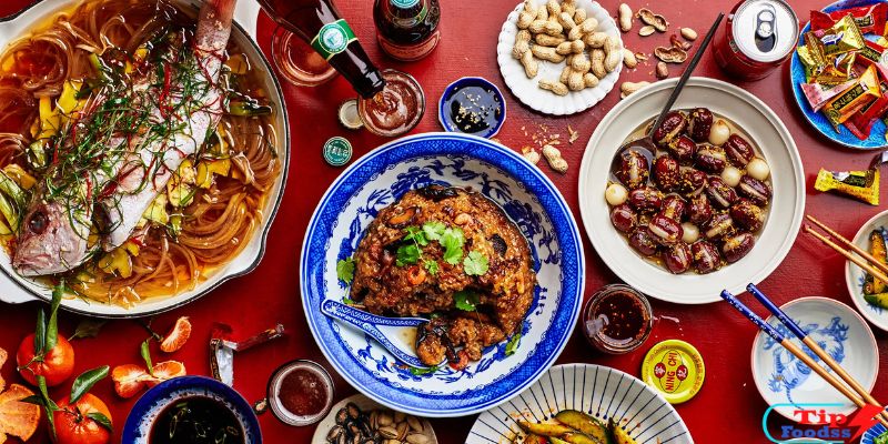 Chinese Food For The New Year with Culinary Traditions